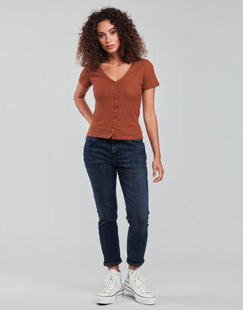 Vêtements Femme Jeans droit Pepe jeans VIOLET 