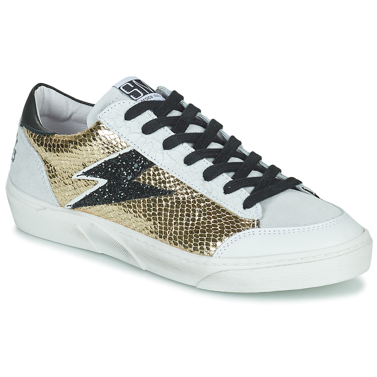 Schuhe Damen Sneaker Low Semerdjian ELISE Beige / Golden