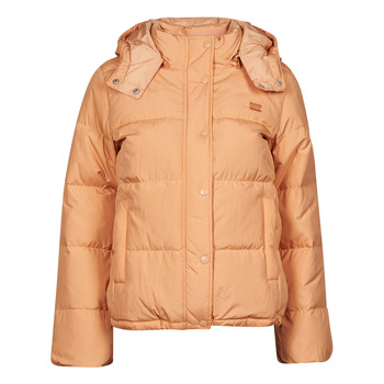 Kleidung Damen Daunenjacken Levi's QUINN SHORT DOWN PUFFER Orange