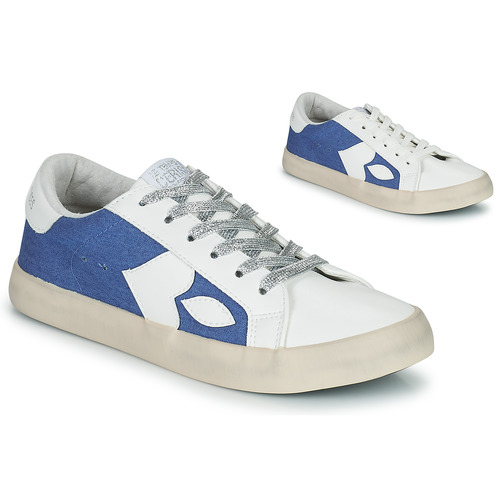 Schuhe Damen Sneaker Low Le Temps des Cerises AUSTIN Blau