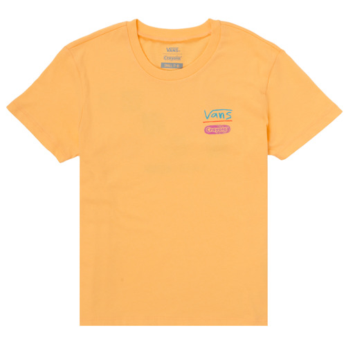 Kleidung Mädchen T-Shirts Vans VANS X CRAYOLA CREW Gelb