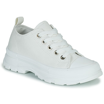 Schuhe Mädchen Sneaker Low Citrouille et Compagnie FASHION Weiß