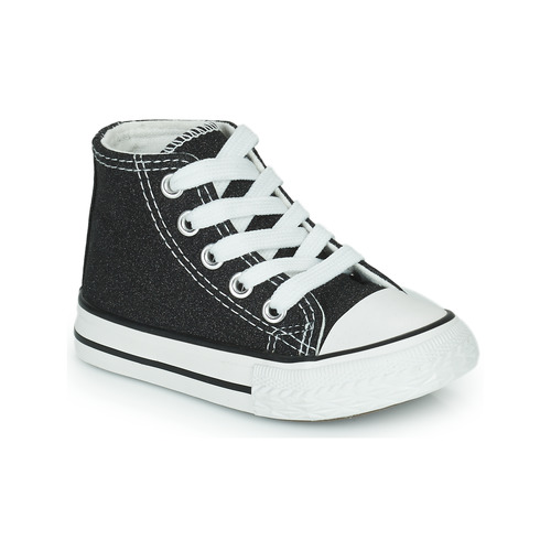 Schuhe Mädchen Sneaker High Citrouille et Compagnie OUTIL Schwarz