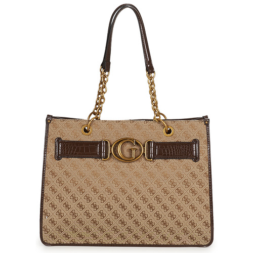 Taschen Damen Rucksäcke Guess AVIANA TOTE Beige / Braun,