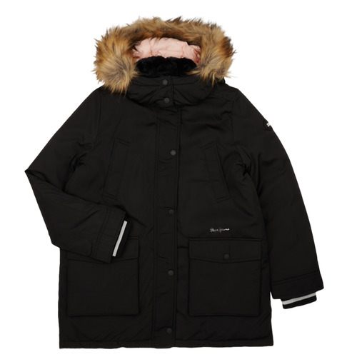 Vêtements Fille Parkas Pepe jeans ASPEN 