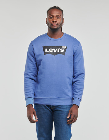 Kleidung Herren Sweatshirts Levi's STANDARD GRAPHIC CREW Blau