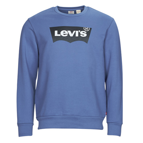 Kleidung Herren Sweatshirts Levi's STANDARD GRAPHIC CREW Blau