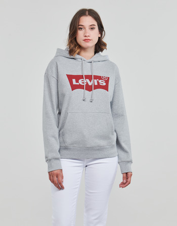 Kleidung Damen Sweatshirts Levi's GRAPHIC STANDARD HOODIE Grau