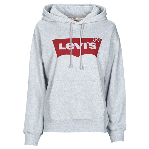 Kleidung Damen Sweatshirts Levi's GRAPHIC STANDARD HOODIE Grau