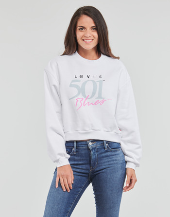 Kleidung Damen Sweatshirts Levi's GRAPHIC VINTAGE CREW Weiß