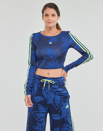 Abbigliamento Donna Felpe adidas Performance FARM CROP LS 