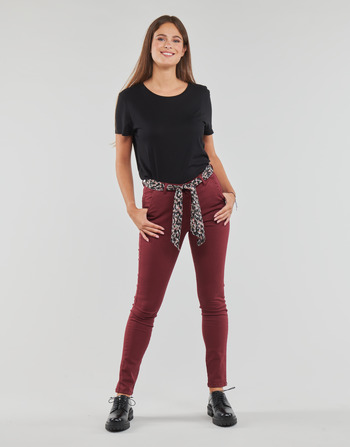 Kleidung Damen Chinohosen Le Temps des Cerises DYLI Bordeaux