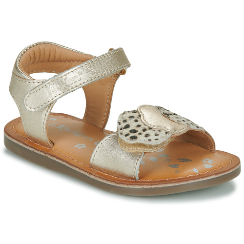 Schuhe Mädchen Sandalen / Sandaletten Kickers DYASTAR Golden