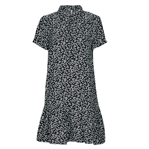 Kleidung Damen Kurze Kleider JDY JDYLION S/S PLACKET DRESS Weiß