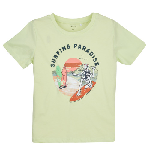 Abbigliamento Bambino T-shirt maniche corte Name it NKMFICOLAJ SS TOP BOX 