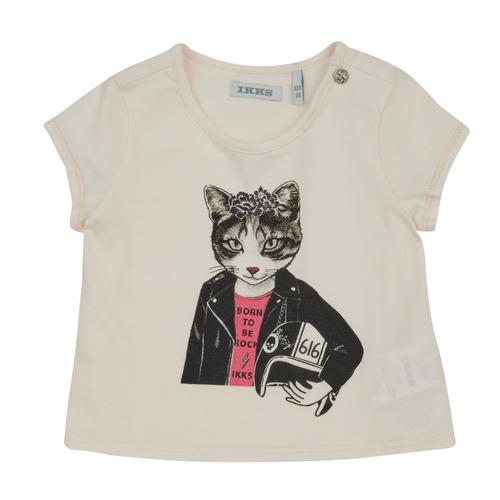 Vêtements Fille T-shirts manches courtes Ikks XW10130 