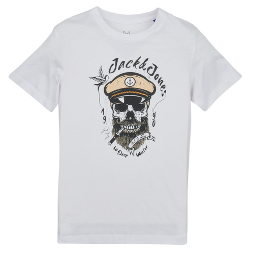 Vêtements Garçon T-shirts manches courtes Jack & Jones JORROXBURY TEE SS CREW NECK 