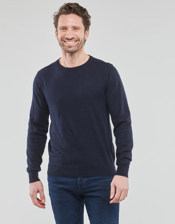 Kleidung Herren Sweatshirts Guess ES RANDALL CN BASIC SWTR Marineblau