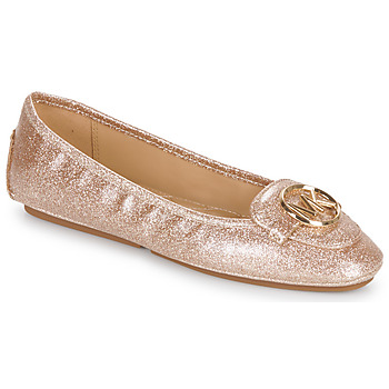 Schuhe Damen Ballerinas MICHAEL Michael Kors LILLIE MOC Golden