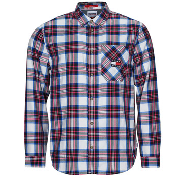 Kleidung Herren Langärmelige Hemden Tommy Jeans TJM RELAXED FLANNEL SHIRT Bunt