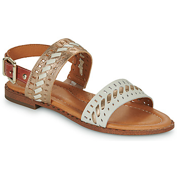 Schuhe Damen Sandalen / Sandaletten Pikolinos ALGAR Weiß / Golden