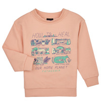 Kleidung Mädchen Sweatshirts Patagonia Baby LW Crew Sweatshirt  