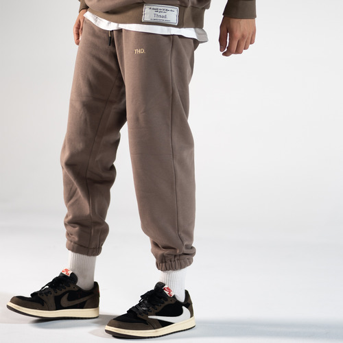 Kleidung Jogginghosen THEAD. AMSTERDAM JOGGERS Beige