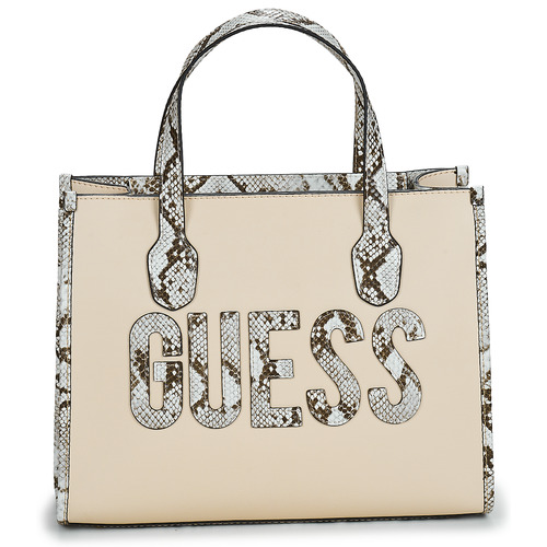 Taschen Damen Shopper / Einkaufstasche Guess SILVANA Beige