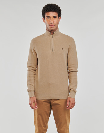 Vêtements Homme Pulls Polo Ralph Lauren PULL DEMI ZIP EN COTON TEXTURE 