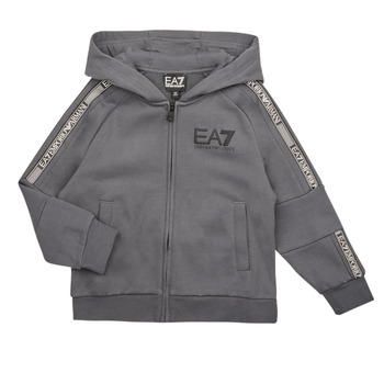 Kleidung Jungen Sweatshirts Emporio Armani EA7 LOGO SERIES SWEATSHIRT Grau