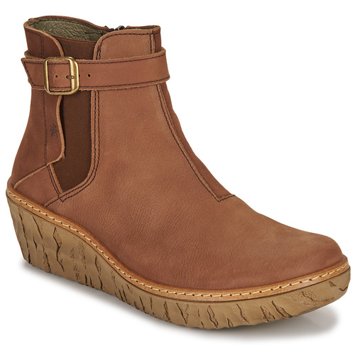 Schuhe Damen Boots El Naturalista MYTH YGGDRASIL Braun,