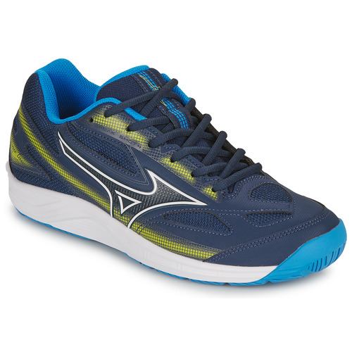 Schuhe Herren Tennisschuhe Mizuno BREAK SHOT 4 AC Marineblau / Blau