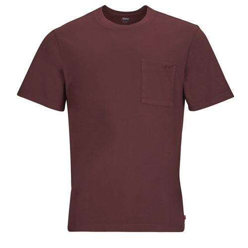 Kleidung Herren T-Shirts Levi's SS POCKET TEE RLX Braun,