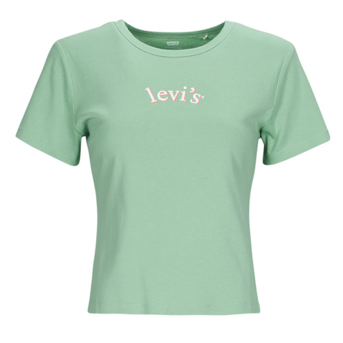 Kleidung Damen T-Shirts Levi's GRAPHIC RICKIE TEE Blau