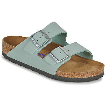 Schuhe Damen Pantoffel Birkenstock ARIZONA Blau