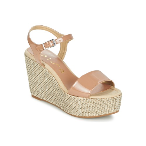 Schuhe Damen Sandalen / Sandaletten Unisa LITUAN Beige