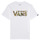 Kleidung Jungen T-Shirts Vans BY VANS CLASSIC LOGO FILL Weiß