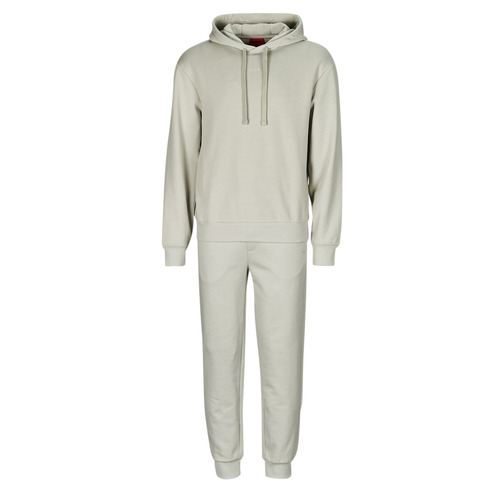 Kleidung Herren Jogginganzüge HUGO Tracksuit_DapoDayote Grau / Maulwurf