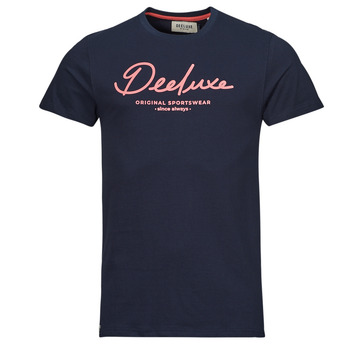 Kleidung Herren T-Shirts Deeluxe LATTE Marineblau