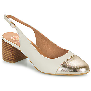 Schuhe Damen Pumps Karston DUNE Beige / Golden