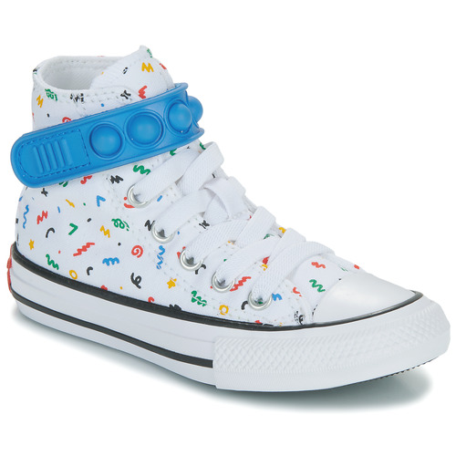 Scarpe Unisex bambino Sneakers alte Converse CHUCK TAYLOR ALL STAR BUBBLE STRAP 1V 