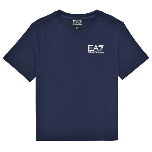 Kleidung Jungen T-Shirts Emporio Armani EA7 TSHIRT 8NBT51 Marineblau