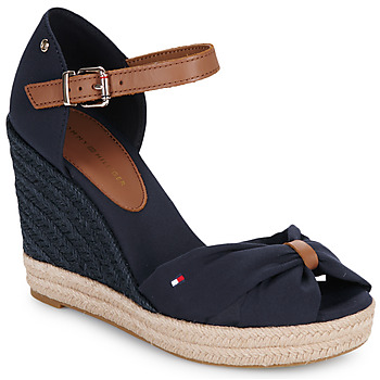 Chaussures Femme Espadrilles Tommy Hilfiger BASIC OPEN TOE HIGH WEDGE 