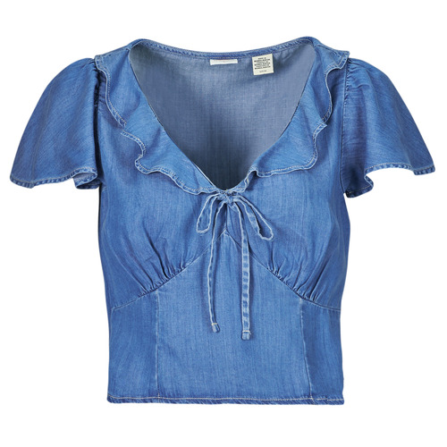 Kleidung Damen Tops / Blusen Levi's MYLENE BLOUSE Blau