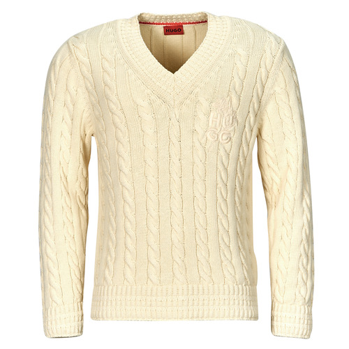 Kleidung Herren Pullover HUGO Sacoss Beige