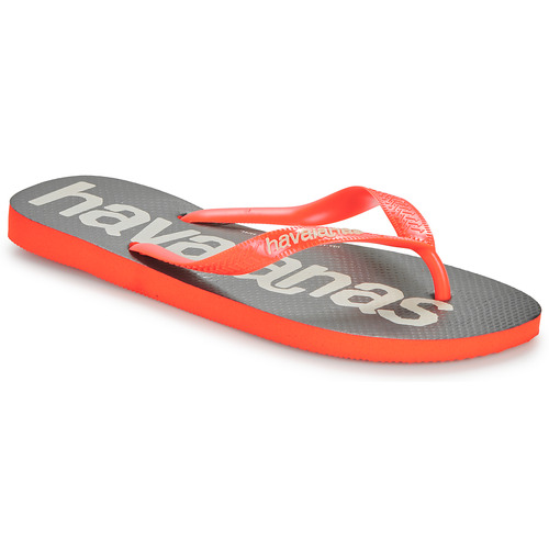 Schuhe Herren Zehensandalen Havaianas LOGOMANIA II Orange