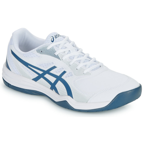 Schuhe Herren Tennisschuhe Asics COURT SLIDE 3 Weiß / Marineblau