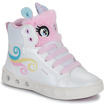 Chaussures Fille Baskets montantes Geox J SKYLIN GIRL 