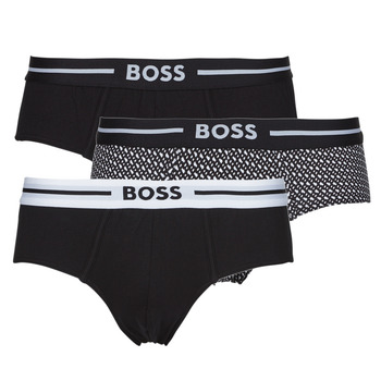 Sous-vêtements Homme Slips BOSS HipBr 3P Bold Design 