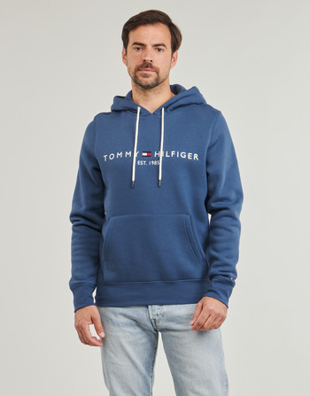 Kleidung Herren Sweatshirts Tommy Hilfiger TOMMY LOGO HOODY Blau